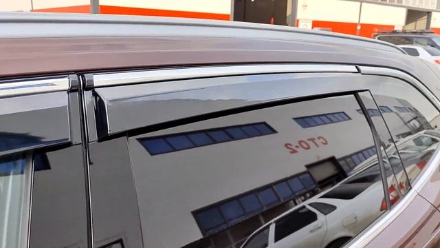 Дефлекторы (ветровики) окон с хром молдингом - HAVAL H6 - маг. АВТОВОЛНА #havalh6 #автоаксессуары смотреть онлайн