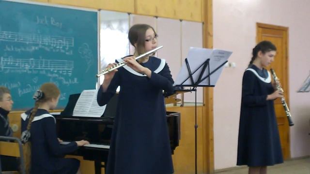 Мадлен Дринг, трио для флейты, гобоя и ф-но, II и III ч. смотреть онлайн