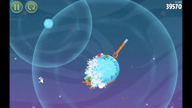 Angry Birds Space - Fry Me To The Moon: Level 6: 3 Star Walkthrough смотреть онлайн