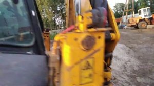 Ремонт JCB 3CX 2012г. Не работает крабовый ход. Предпусковой подогрев неисправен.