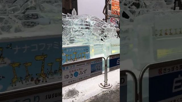 令人震撼的雪雕 札幌雪祭 | 札幌雪まつり 迫力のある雪像 | Sapporo Snow Festival смотреть онлайн