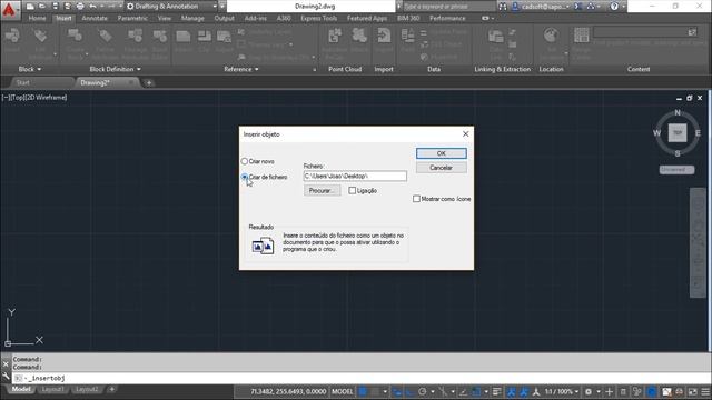 AutoCAD 2016 Português - Lição 104/149 - Usar OLE para Importar Dados смотреть онлайн