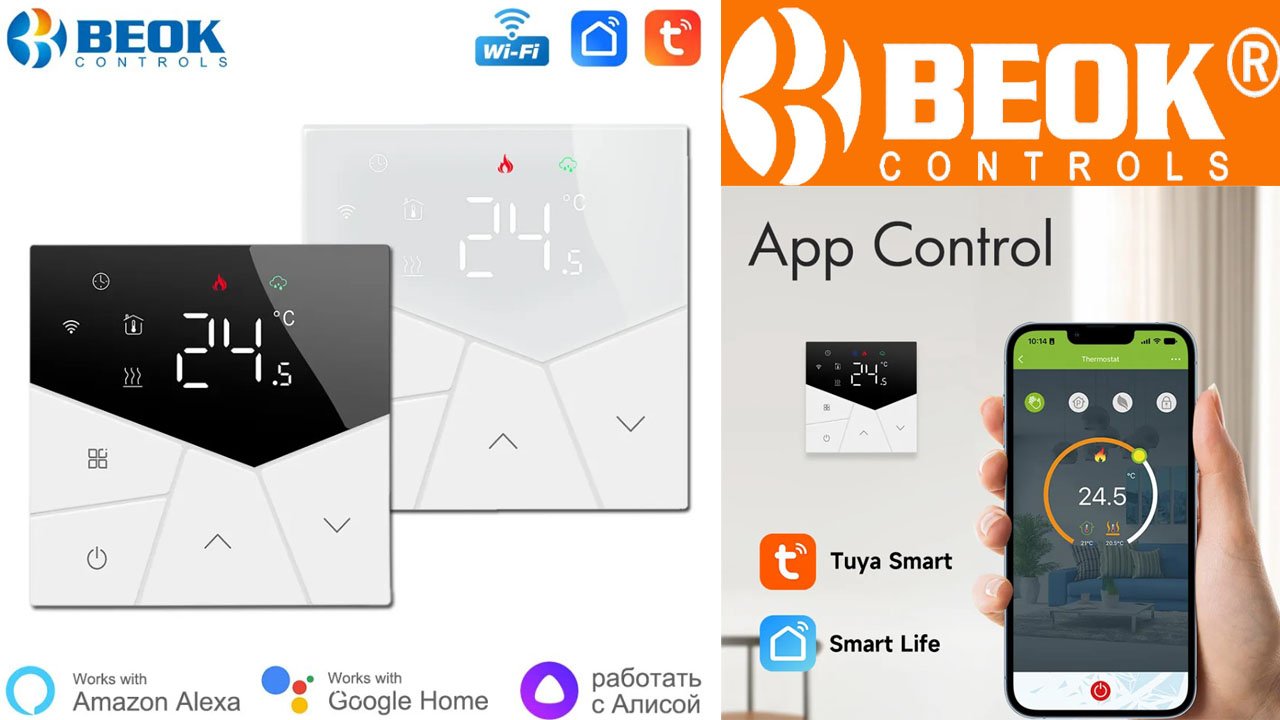 Умный Терморегулятор для Теплого Пола с Алисой Beok смотреть онлайн