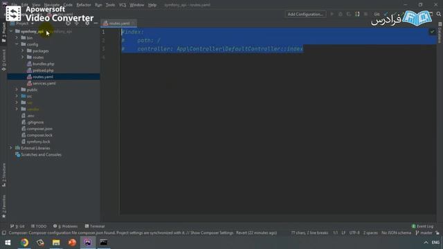 آموزش API نویسی برای فریم ورک Symfony در PHP смотреть онлайн