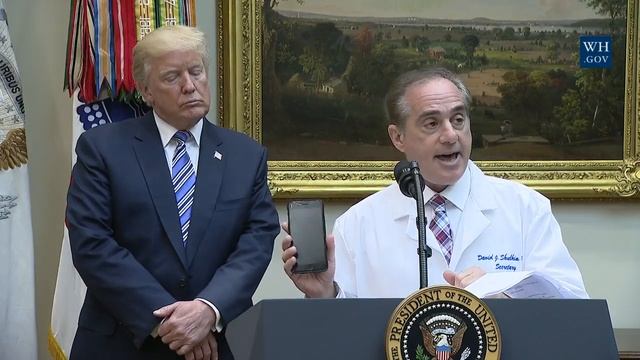 President Trump Participates in a Department of Veterans Affairs Telehealth Event 8/3/17 смотреть онлайн