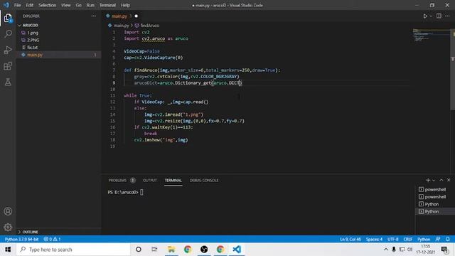 Aruco Markers Detection Python OpenCV | Easiest Method | Computer Vision смотреть онлайн