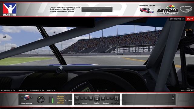[1:47:425] V8 Supercar Ford Falcon Circa 2012 at Daytona Road 2007 смотреть онлайн