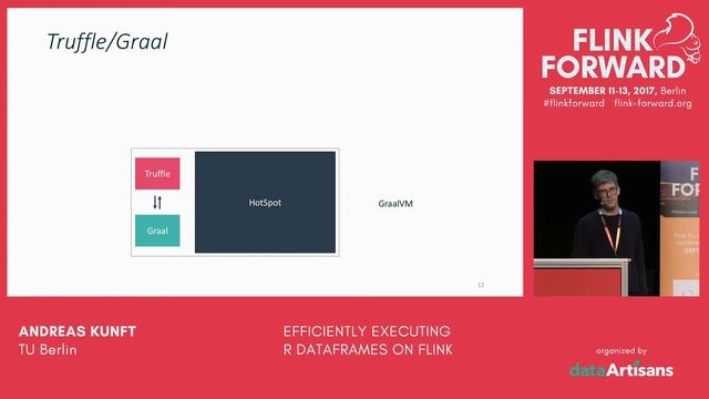 Efficiently executing R Dataframes on Flink - Andreas Kunft (TU Berlin) смотреть онлайн