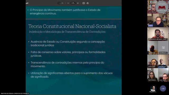 Reunião GP: Aniquilação de vida sem valor de vida + há teoria constitucional do nacional-socialismo смотреть онлайн