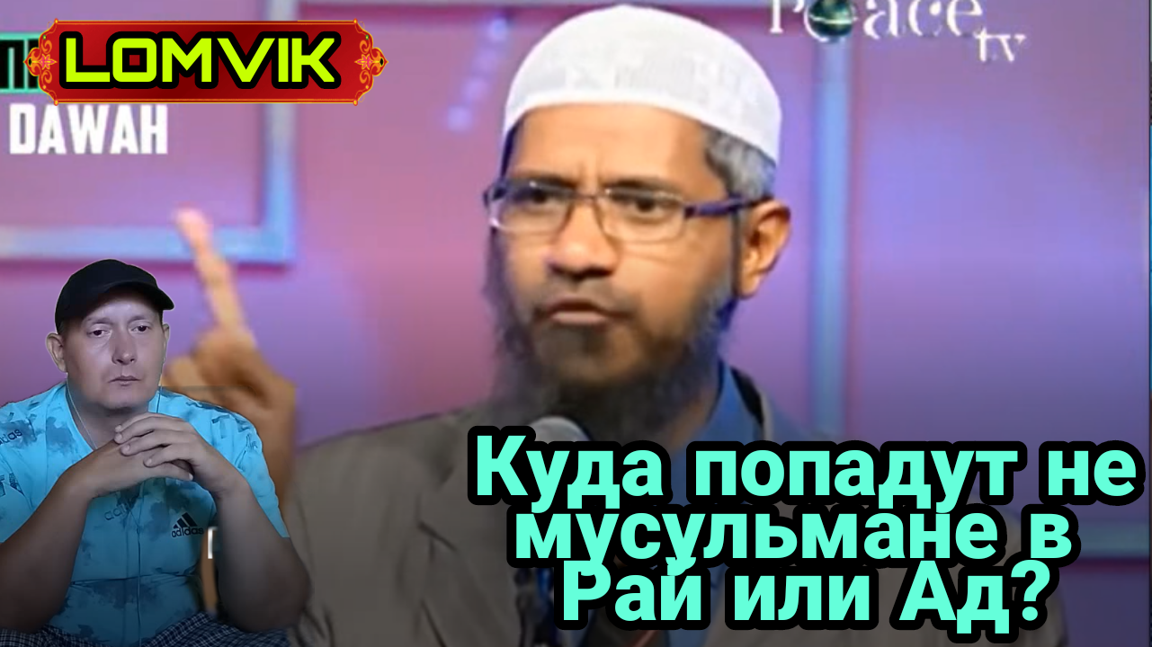 Закир Найк. Куда попадут не мусульмане в Рай или Ад? смотреть онлайн