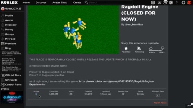 Why did Ragdoll Engine shut down? (Roblox) смотреть онлайн