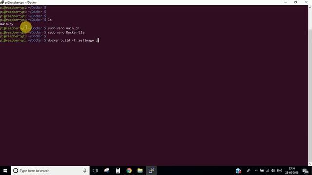 Docker on Raspberry Pi Ep.2 | Creating Docker Images смотреть онлайн