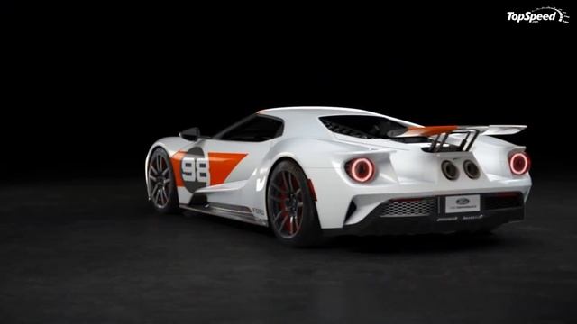 2021 Ford GT Heritage Edition смотреть онлайн