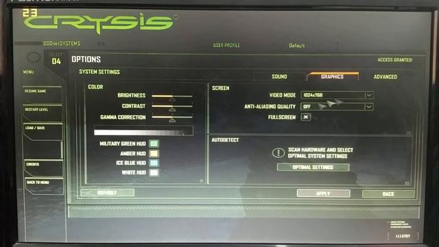 XfX Radeon 4650 AGP + Core 2 Duo e4600 rodando Crysis (2007) смотреть онлайн
