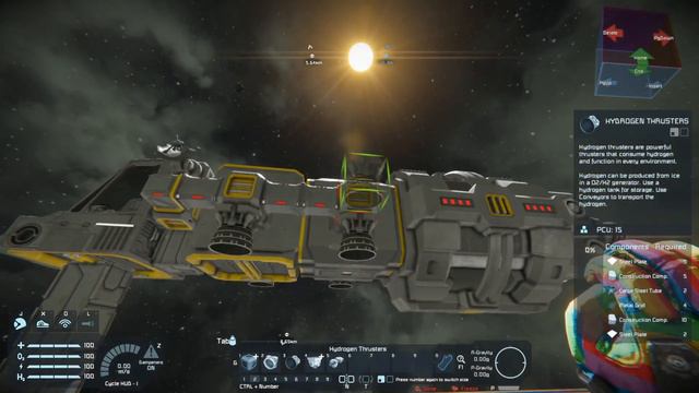 Easy Tutorial Ship Build (Asteroid Miner) Space Engineers смотреть онлайн