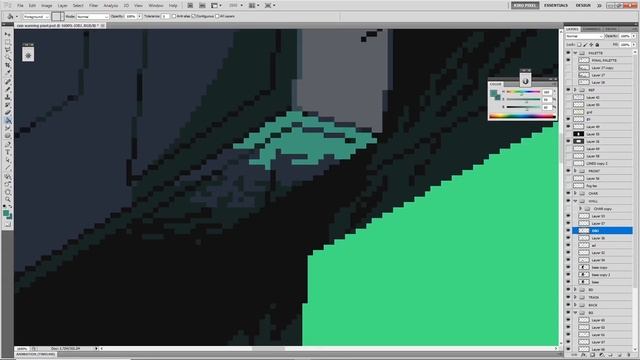 Morning Rain - Pixel art timelapse смотреть онлайн