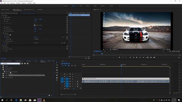 How to remove background Noise from video in Premiere Pro CC 2018 смотреть онлайн