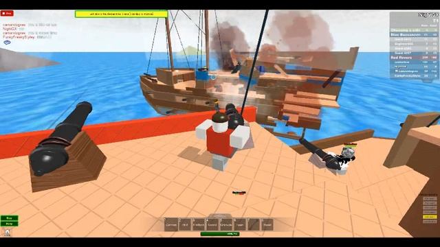 Roblox Boat wars The Massacre of Pirate ships смотреть онлайн