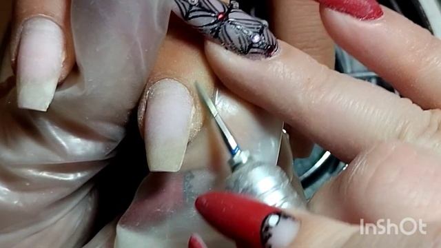 коррекция ногтей френч #shorts#nails смотреть онлайн