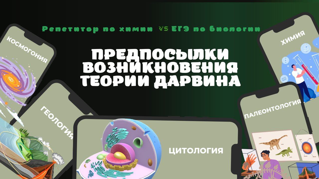 3. Предпосылки возникновения теории Дарвина