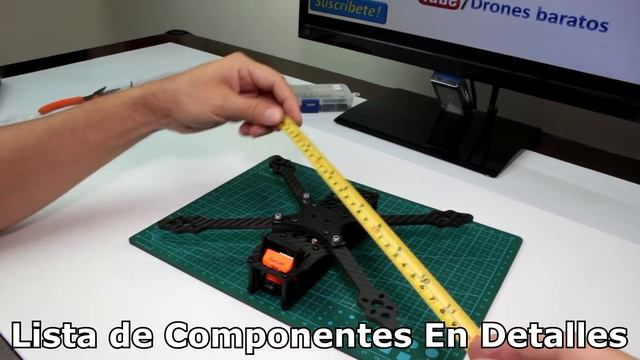 Guo-FPV BF 220mm - Frame para Freestyle de Kit Fibra de Carbono смотреть онлайн