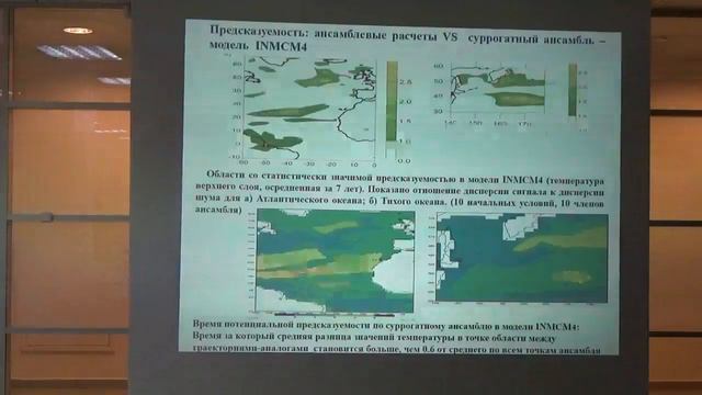 Оценка потенциальной предсказуемости климатических моделей смотреть онлайн