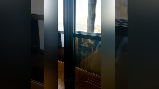 Лофт перегородка раздвижная для зонирования пространства. Компания "GlassART" смотреть онлайн
