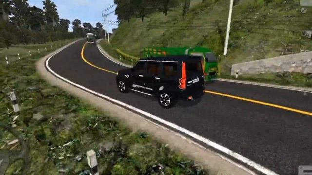 New Mountain Village Road Map Mod For Bussid 3.7.1 || By FAZAL GAMERZ