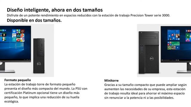 Dell Precision T3420 SFF i7-6700 Estacion de Trabajo Dell смотреть онлайн