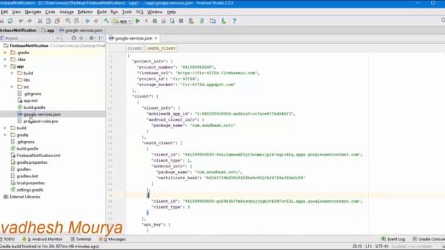 Android firebase push notification Firebase Cloud Messaging (FCM) Tutorial смотреть онлайн