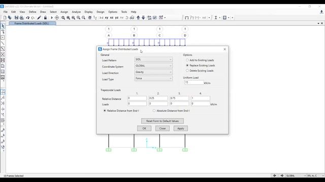Pushover Analysis for 2D RC Frame Structures Using SAP2000 смотреть онлайн