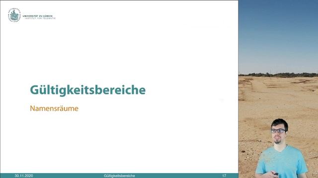 UzL Programmieren, Programmierkurs Java S04 E02: Gültigkeitsbereiche смотреть онлайн