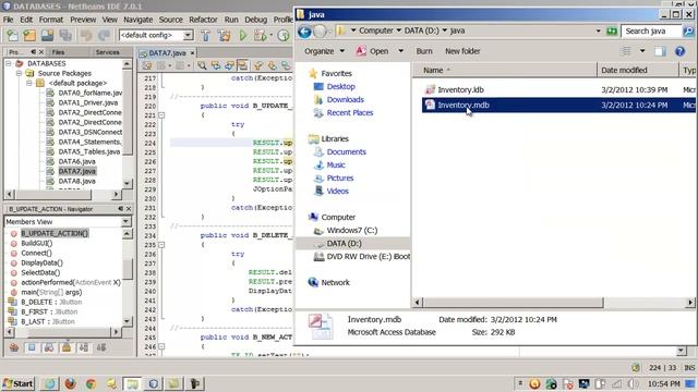 Java - JDBC Databases - GUI and SQL Statements - 3 of 3 смотреть онлайн