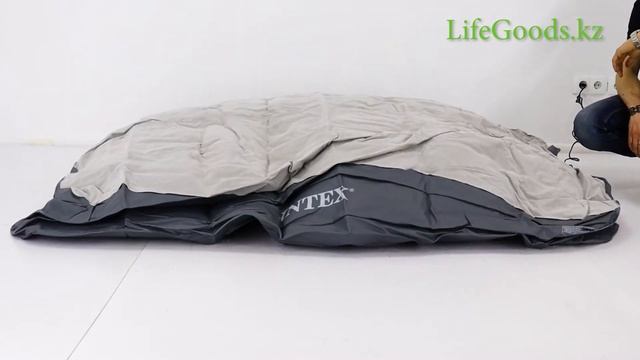 Надувной матрас-кровать Intex (Интекс) 64126 с насосом: обзор от Интернет магазина LifeGoods.kz смотреть онлайн