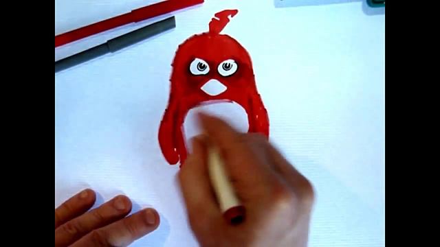 How to Draw Angry Birds (Red) смотреть онлайн