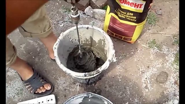 Как замешать клей для стирола, когда выключили свет! смотреть онлайн