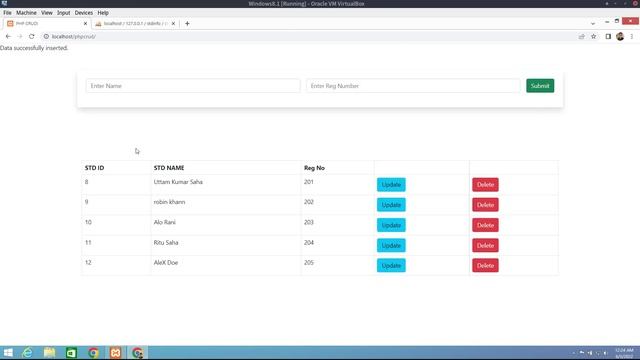 PHP CRUD Operation with MySQL || PHP CRUD Application || PHP CRUD смотреть онлайн
