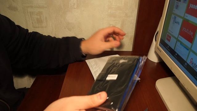 Распаковка № 14. Посылка из Китая. Чехол для телефона Samsung Note 2. смотреть онлайн