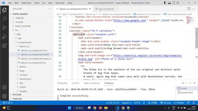 ANGULAR 15||CLASS-13||Angular Material||Module Create and Import in Main(Root) Module смотреть онлайн