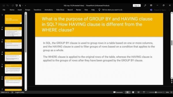 Most Frequently Asked SQL Interview Questions | Data Analyst Preparation | SQL Q&A