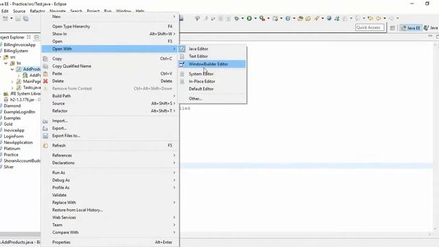 How to Open Java File in Design View in Eclipse IDE Swing/AWT/SWT Windows Builder- Intact Abode смотреть онлайн