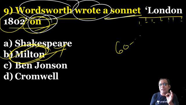 MILTON/WORDSWORTH MOST EXPECTED QUESTIONS | MISSION TGT/ PGT 2021 | Uday Pratap