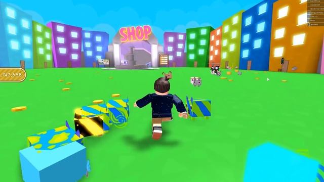 I'M THE RICHEST PLAYER IN ROBLOX PET SIMULATOR! смотреть онлайн