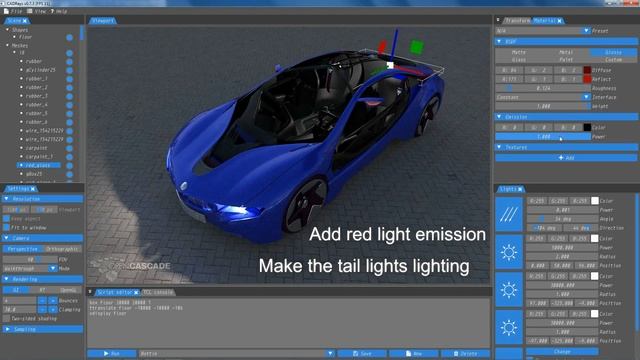 Photo-realistic 3D rendering in CADRays смотреть онлайн
