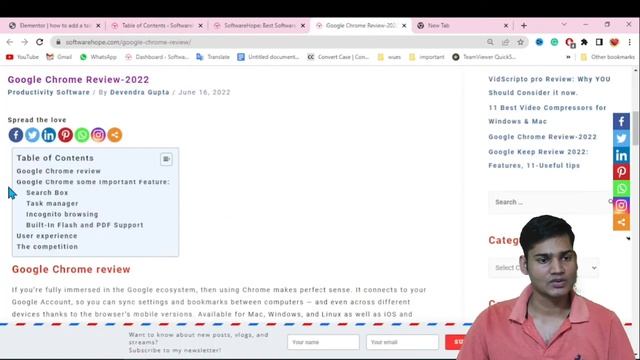 How To Add Automatic Table Of Contents in wordpress website. table of contents dalna shikhe смотреть онлайн