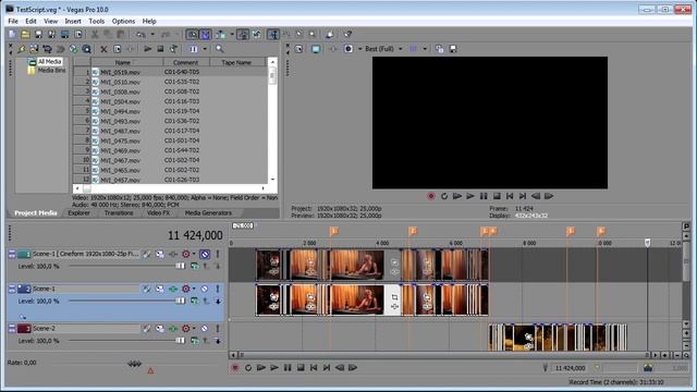 SONY Vegas Batch Render + Events смотреть онлайн