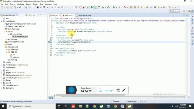 How to write servlet in advanced java practical example. смотреть онлайн