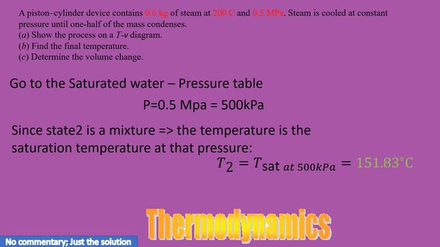 A piston–cylinder device contains 0.6 kg of steam at 200 C and 0.5 MPa. Steam is cooled at constant смотреть онлайн