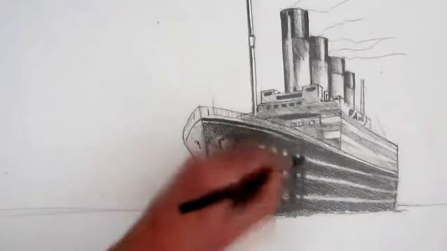 ТИТАНИК Titanic Pencil Drawing смотреть онлайн