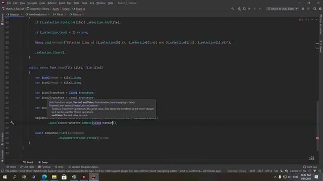 Creating a Match 3 Game in Unity смотреть онлайн